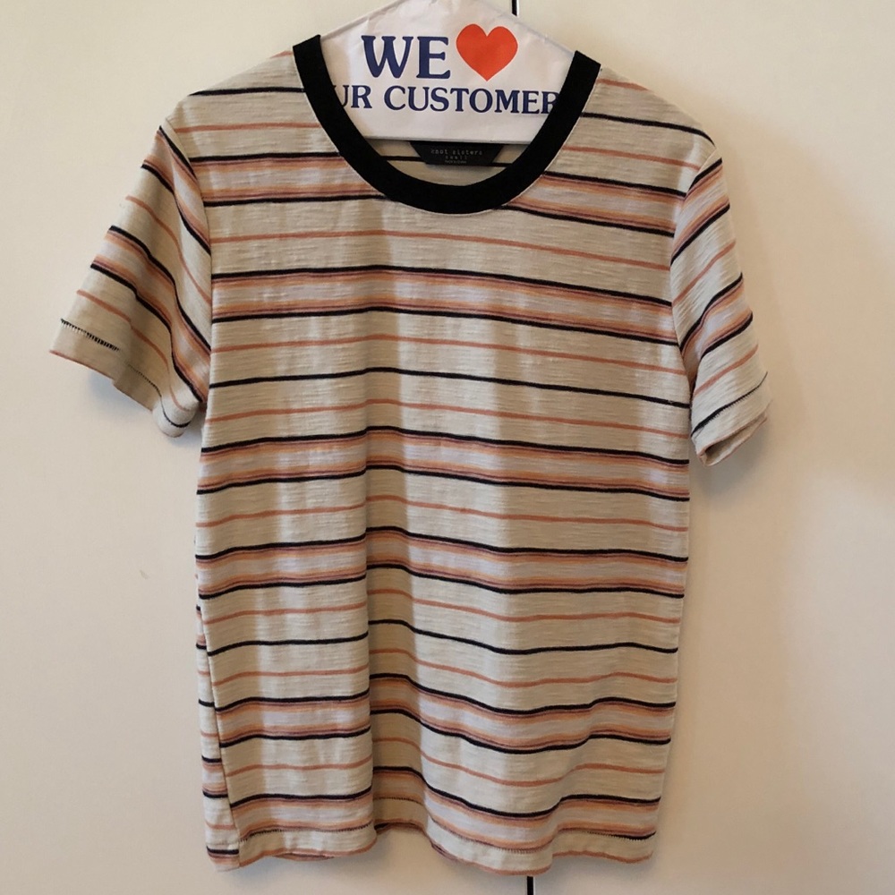 Knot Sisters Stripped T-Shirt